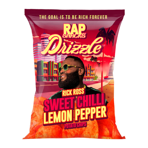 Rap Snacks Rick Ross Sweet Chili Lemon Pepper 2.5oz (71g) USA
