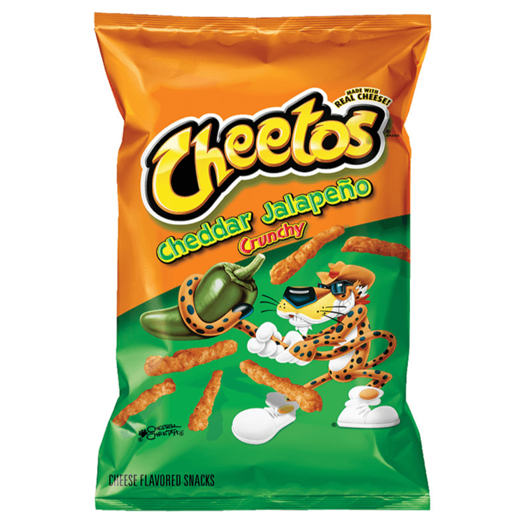Cheetos Crunchy Cheddar Jalapeño – 226g – The Bag