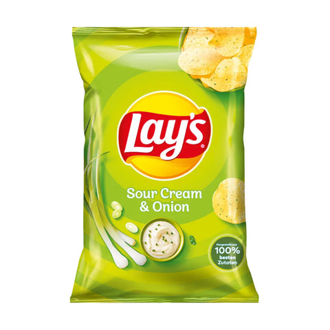 Lays Sour Cream & Onion (150g) EU Import