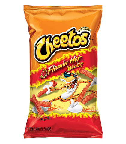 Cheetos Crunchy Flamin' Hot 8oz (226g, Sharer Bag)