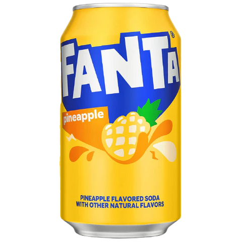 FANTA Pineapple USA Soft Drink Can (355ml)