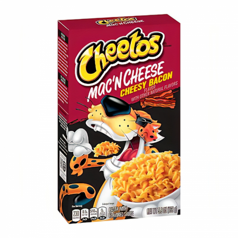 Cheetos Cheesy Bacon Mac ‘N Cheese Box (168g)