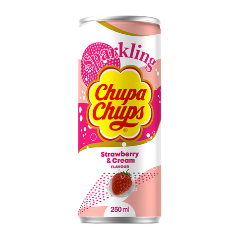 Chupa Chups Strawberry & Cream (250ml) Korea
