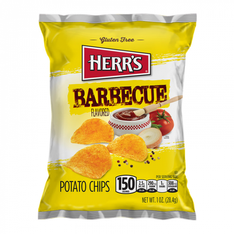 Herr's Barbecue Potato Chips 1oz (28g)