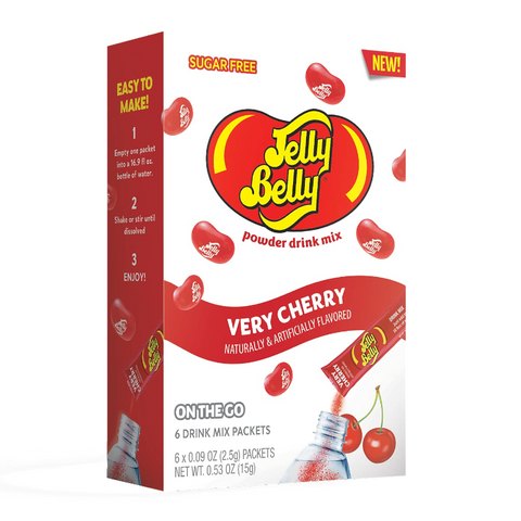 Jelly Belly Very Cherry Singles to Go 6 Pack