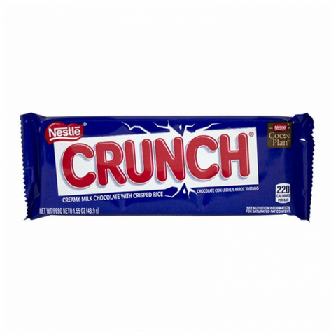 Nestle Crunch Bar 1.55oz (43.9g) USA