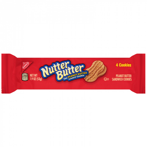 Nutter Butter Single Serve 4 Pack 1.9oz (56g)