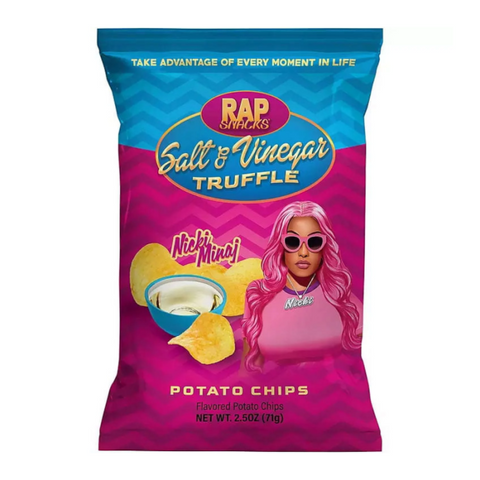 Rap Snacks Nicki Minaj Salt & Vinegar Truffle 2.5oz (71g) USA