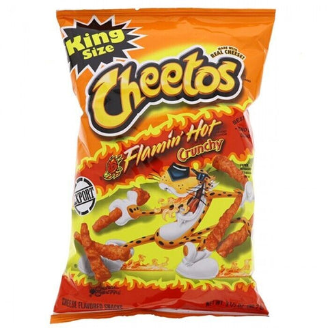 Cheetos Crunchy Flamin' Hot 8oz 3.5oz (99.2g)