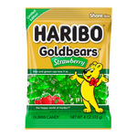 Haribo Gold Bears USA Strawberry 4oz (113g)