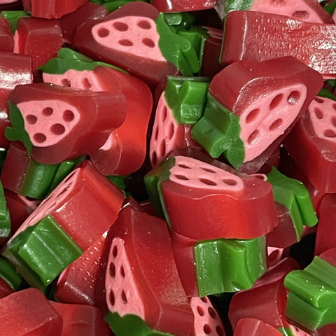 Peelable Strawberry Liquorice Slices