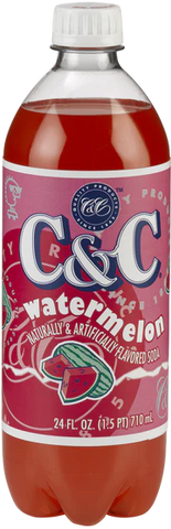 C&C Soda Watermelon Bottle (710ml) (BBD 03/04/24)