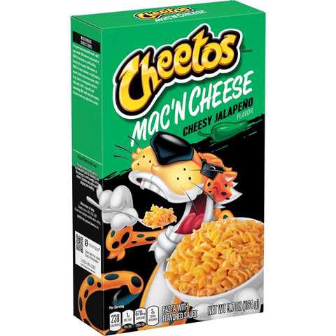 Cheetos Cheesy Jalapeno Mac ‘N Cheese Box (167g) - SweetPunkz