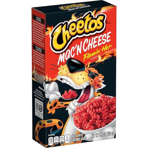 Cheetos Flamin' Hot Mac ‘N Cheese Box (167g) - SweetPunkz