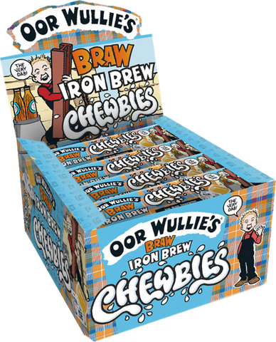 Oor Wullie's Iron Brew Chewbies Stickpack (30g) Tuck Shop Classics Oor Wullie's 