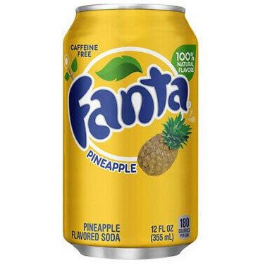 FANTA Pineapple USA Soft Drink Can (355ml) (BBD 24/10/22) - SweetPunkz