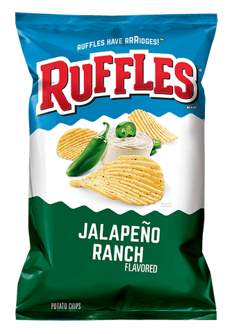 Ruffles Jalapeno Ranch USA Import (184g, Sharer Bag) - SweetPunkz