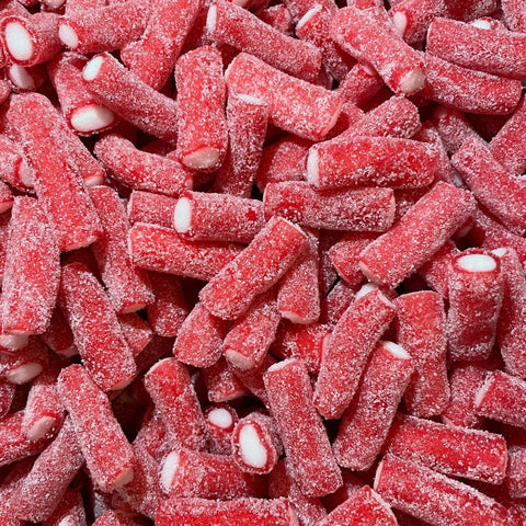 Sour Strawberry Pencil Bites - SweetPunkz